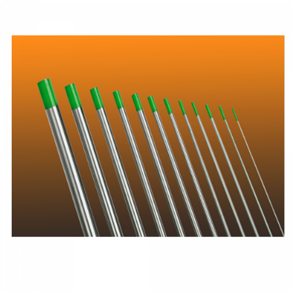 Wolfram Elektrode grün