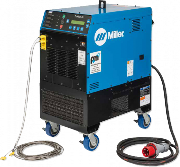 Miller ProHeat 36 CE Maschine und Zubehör wassergekühlt
