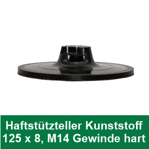 Haftstützteller Kunststoff ZB 330 H